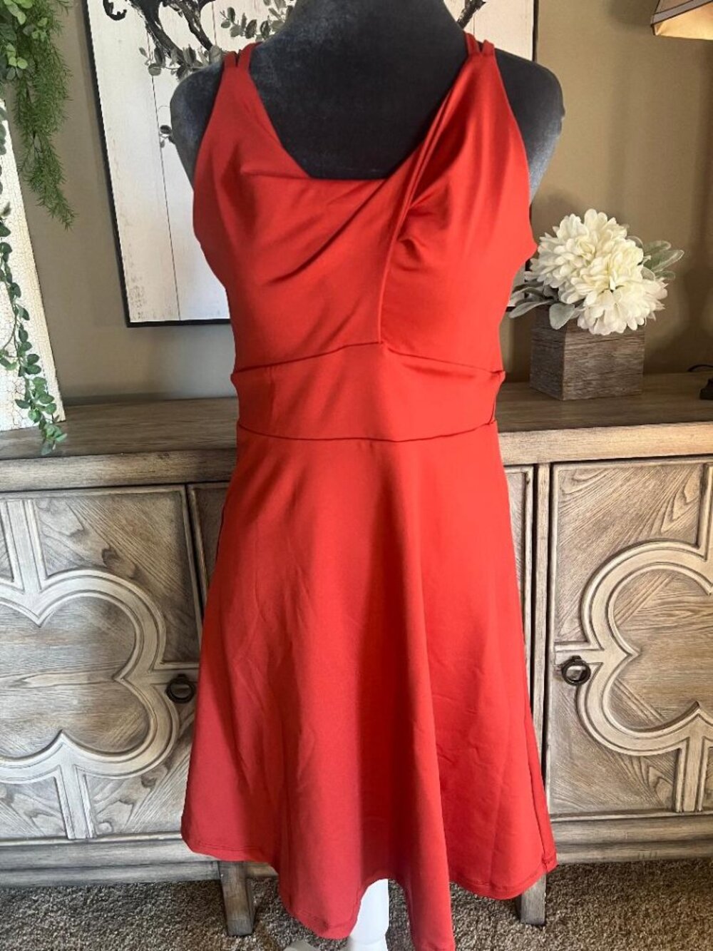 Ginger & Mary Ann Women's Sleeveless Activewear Tennis/Golf Dress- -Size Medium